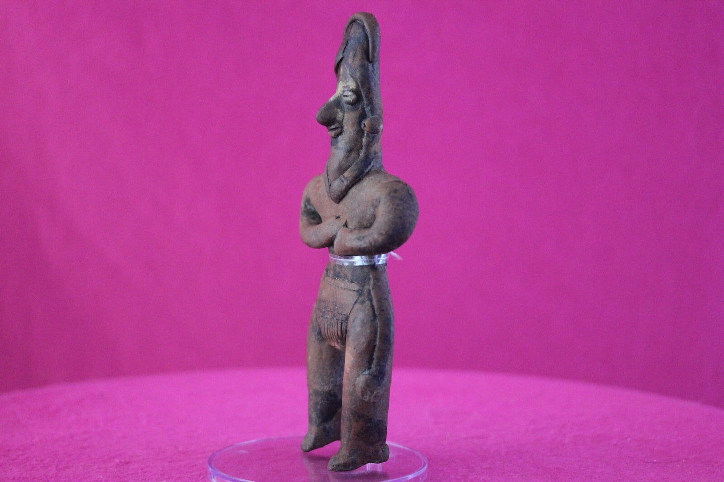 Pre Columbian Authentic Artifact Tomb Figure Colima Mexico 100 BC-250 AD COA 160
