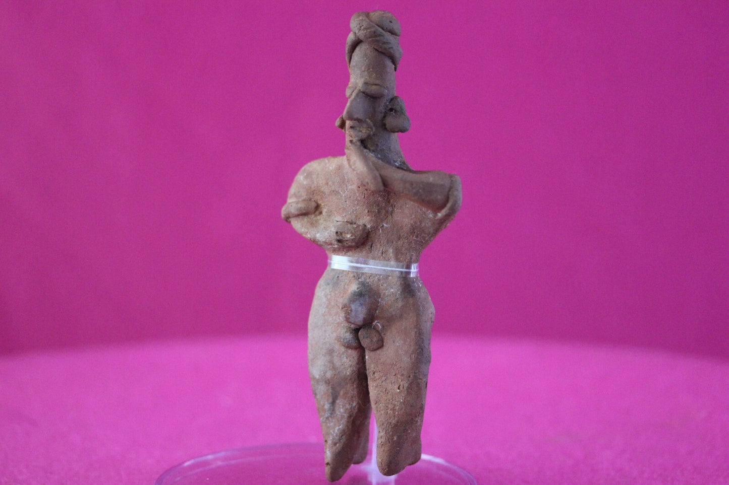 Pre Columbian Authentic Artifact Tomb Figure Colima Mexico 100 BC-250 AD COA 164
