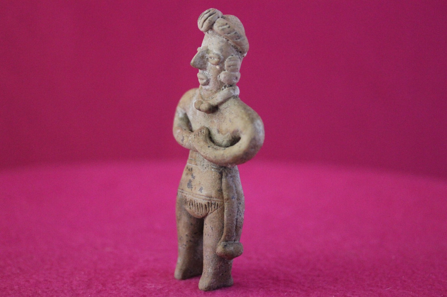 Pre Columbian Artifact Authentic Tomb Figure Colima Mexico 100 BC-250 AD COA 172