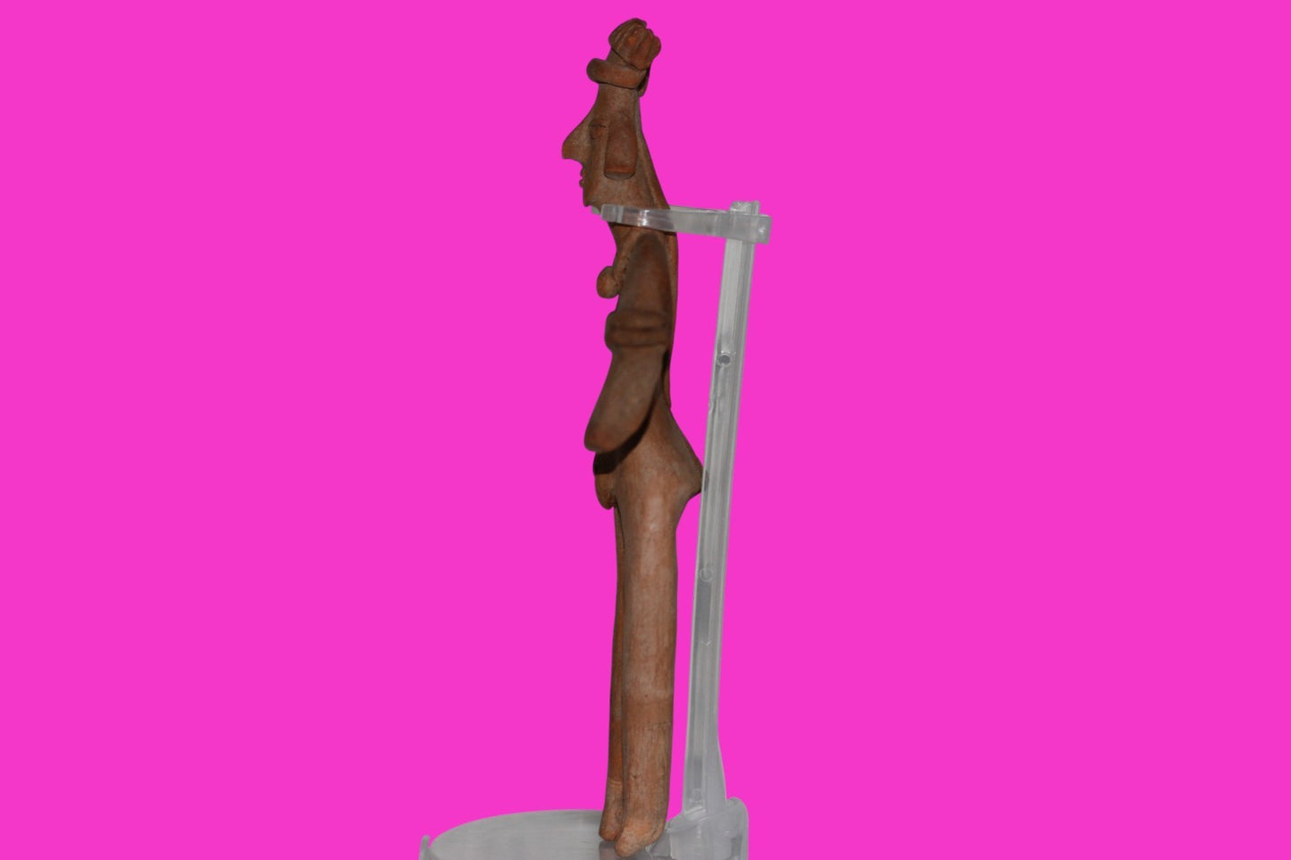 Pre Columbian Artifact 7 Inch Female Tomb Figure Colima Mexico 100 BC COA 240