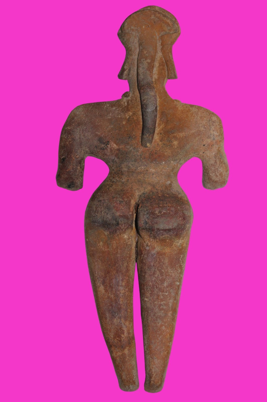 Pre Columbian Artifact BIG Female Shaman Tomb Figure Colima Mexico 100BC COA 250