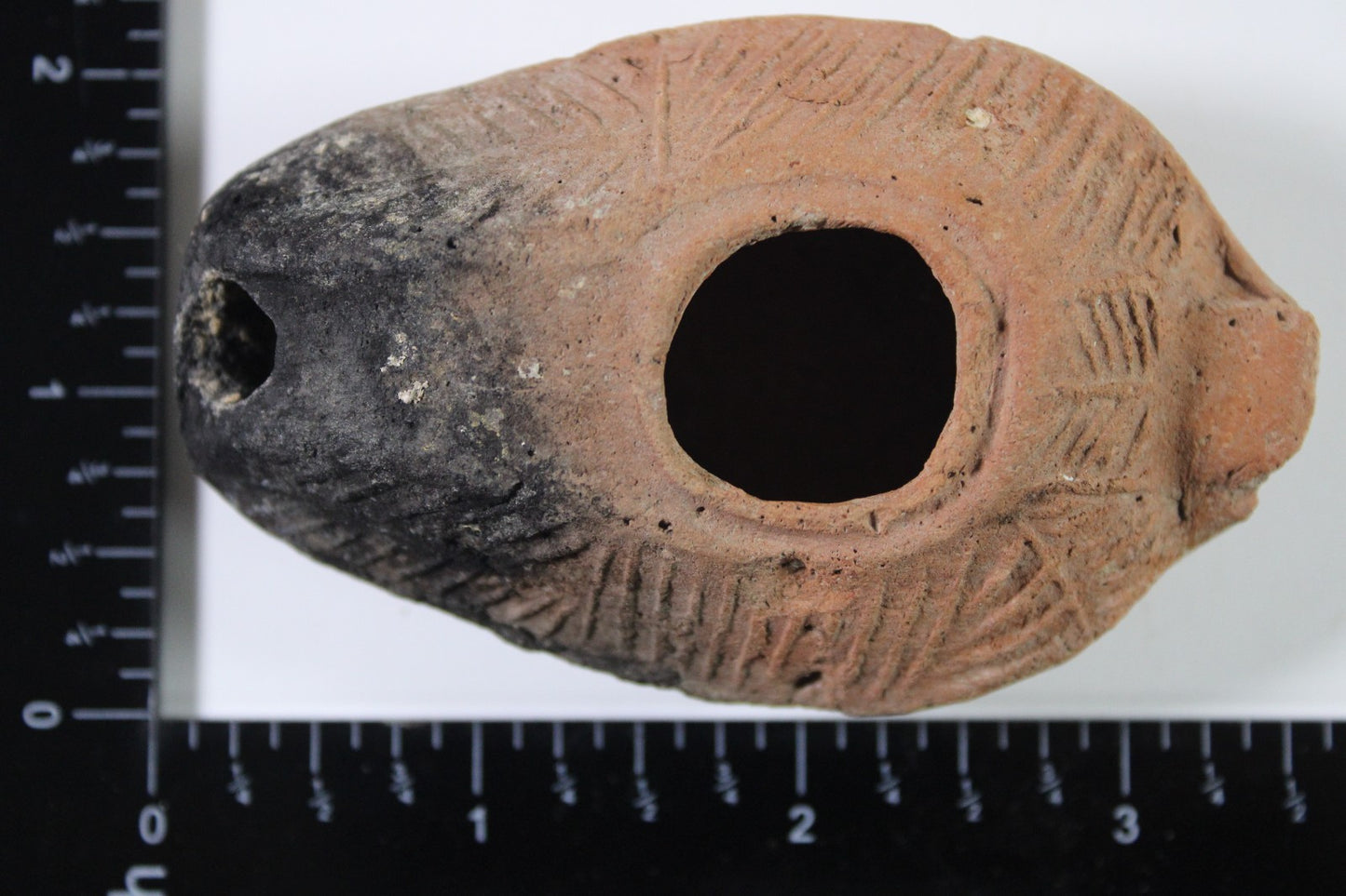 Ancient Holy Land Oil Lamp Artifact Jesus Christ Home Israel 300-600 AD COA 86