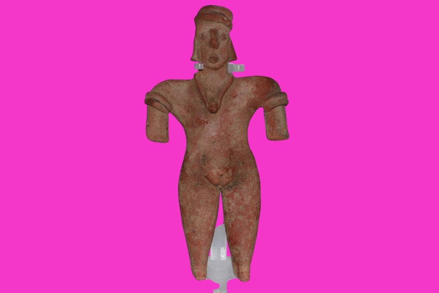 Pre Columbian Artifact 6 Inch Female Tomb Figure Colima Mexico 100 BC COA 246