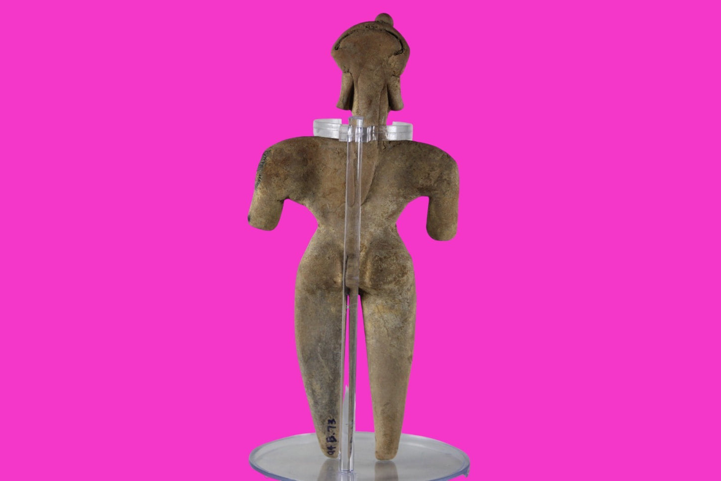 Pre Columbian Artifact 7 Inch Tall Shaft Tomb Figure Colima Mexico 100BC COA 286