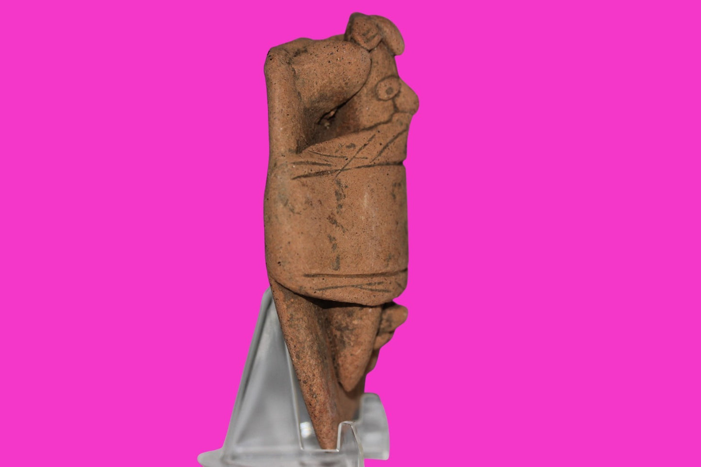 Pre Columbian Artifact Infant Tomb Burial Figure Colima Mexico 100 BC COA 223