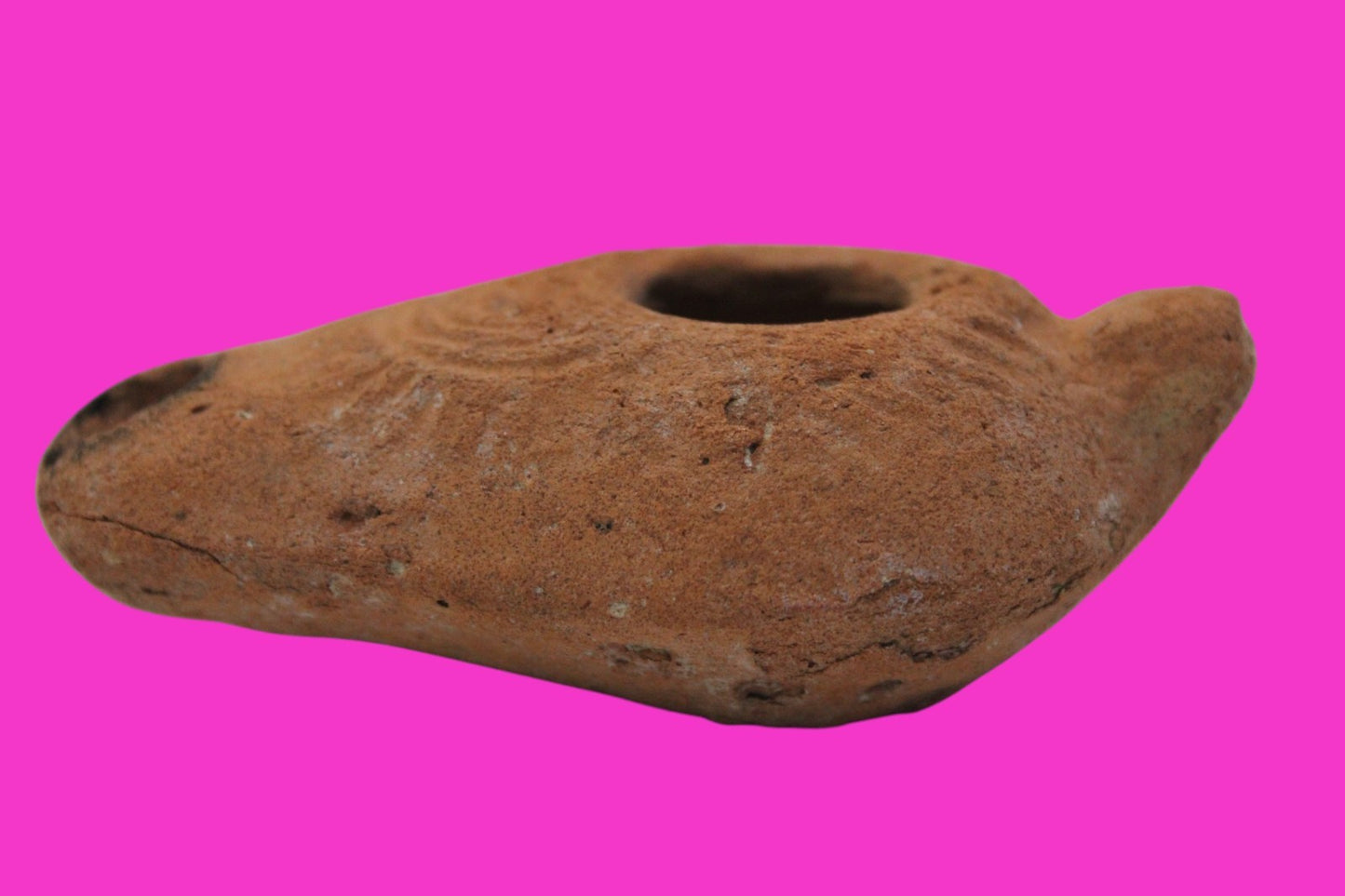 Ancient Holy Land Oil Lamp Artifact From Jesus Christ Home Land 100-500AD COA 56