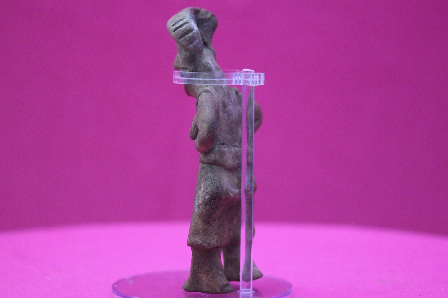 Pre Columbian Authentic Artifact Old Grandma Colima Mexico 100 BC-250 AD COA 151