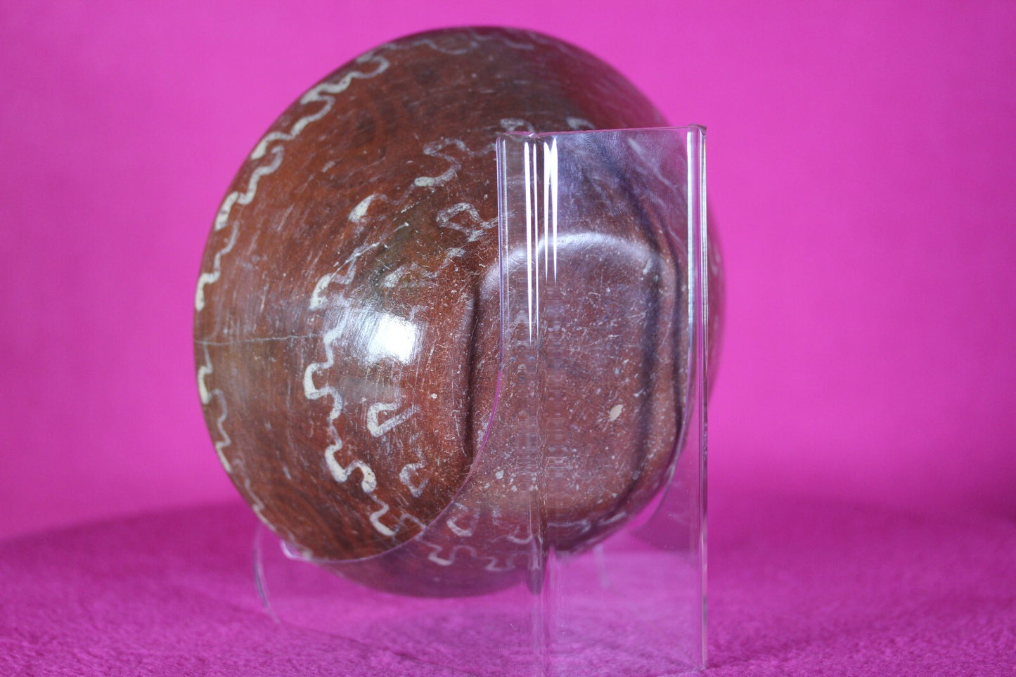 Authentic Pre Columbian Artifact Decorated Bowl Michoacan Arte Primitivo COA T49