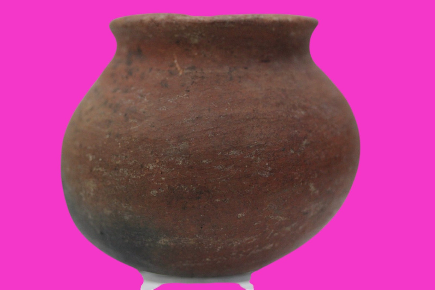 Pre Columbian Authentic Artifact Colima Cooking Pot Mexico 200BC - 200AD COA J14