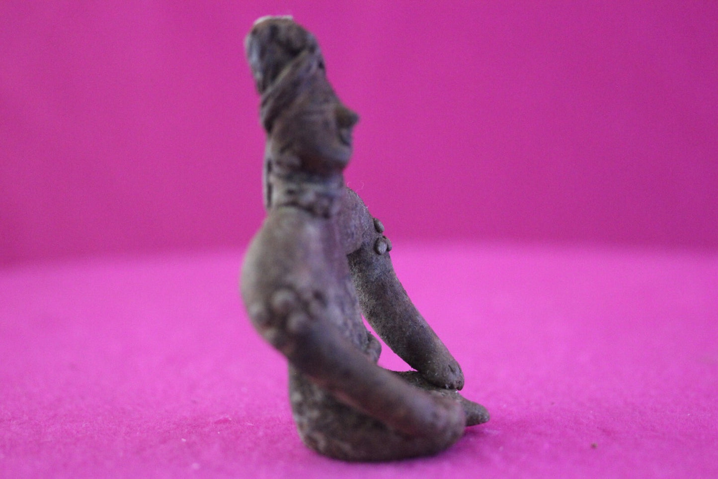 Pre Columbian Artifact Authentic Rare Seated Tomb Figure Colima Mexico COA 179