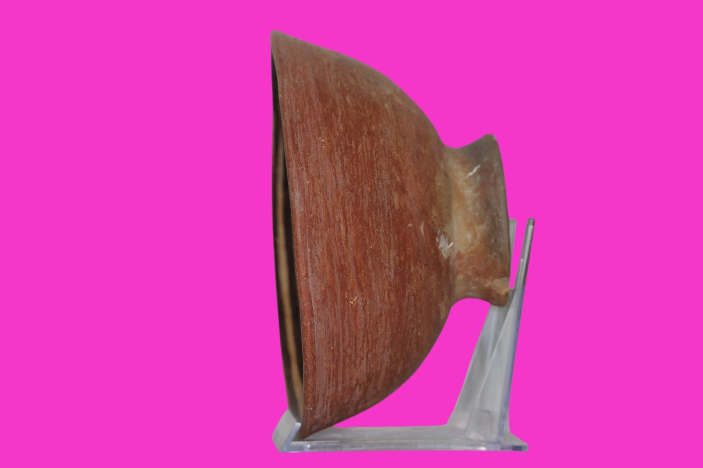 Pre Columbian Authentic Artifact Pedestal Bowl Nazca Peru 500 to 800 AD COA J53