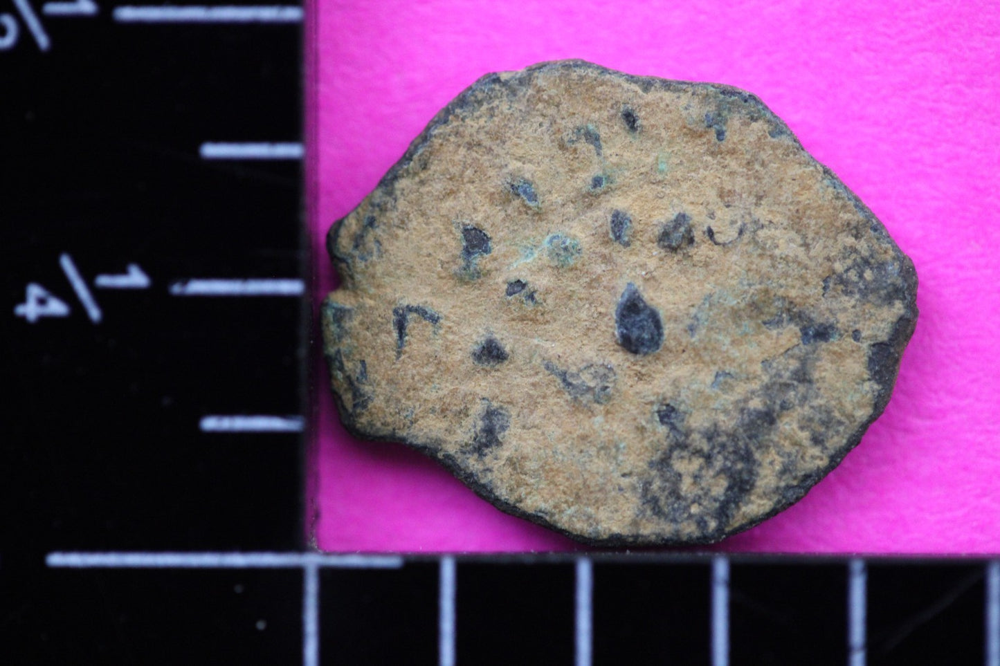 Jesus Christ Lifetime Widow's Mite Holy Land Artifact Free Display Frame COA 29