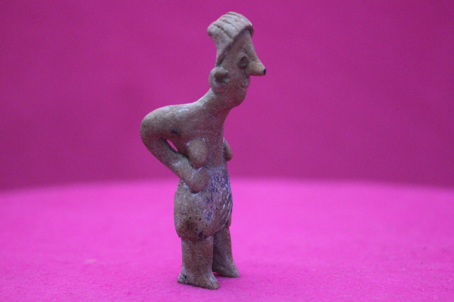 Pre Columbian Artifact Authentic Rare Grandma Tomb Figure Colima Mexico COA 153