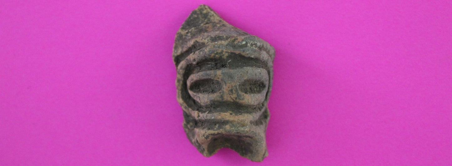 Puerto Rico Taino Pre Columbian Pottery Artifact FREE Display Case 1000AD COA101