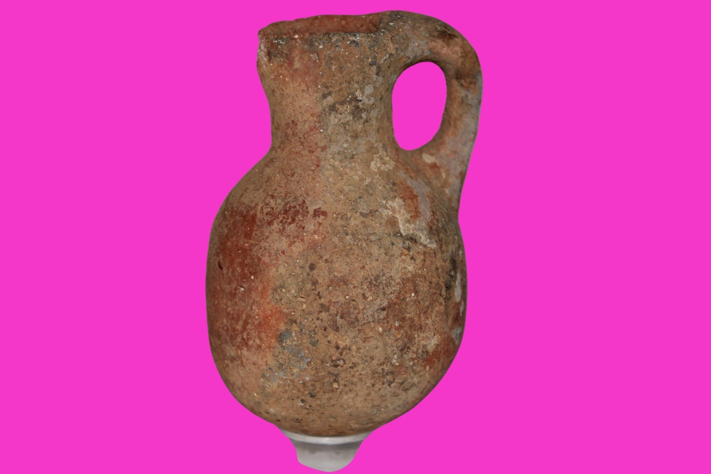 Ancient Holy Land Artifact Jug From Time of Jesus Christ 100 BC - 100 AD COA 18