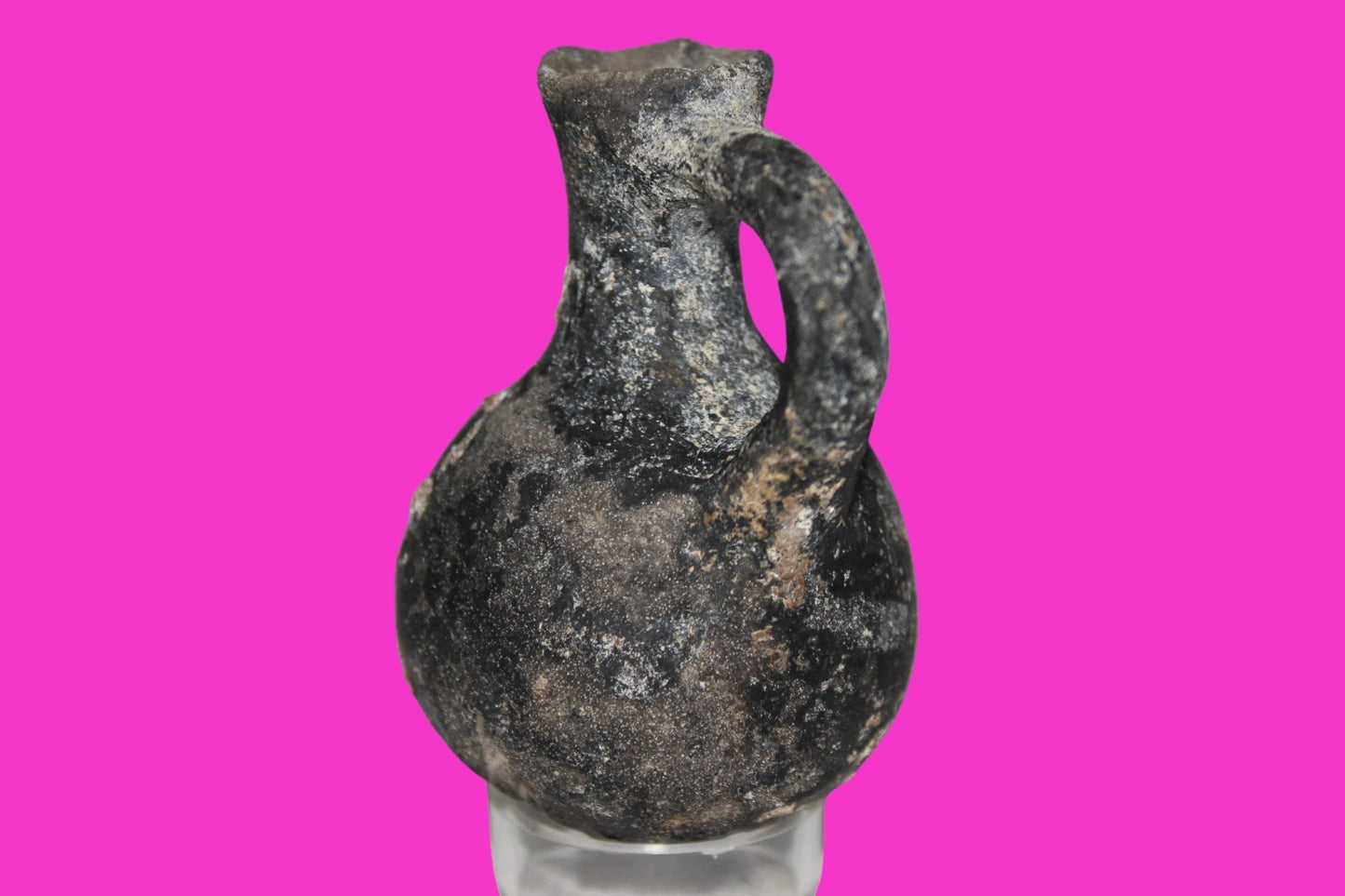 Ancient Holy Land Artifact King David Mini Jugglet Christ Home Land 1000BC COA 4