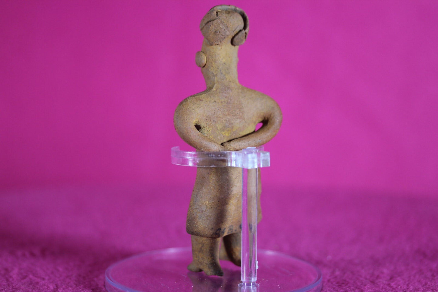 Pre Columbian Artifact Authentic Rare Grandma Tomb Figure Colima Mexico COA 143