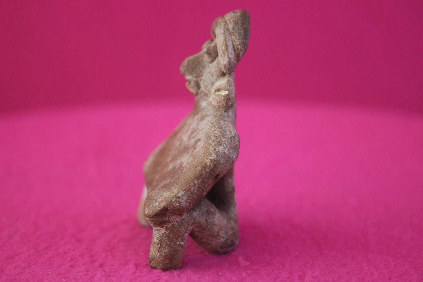 Pre Columbian Authentic Artifact Rare Skirted Tomb Figure Colima Mexico COA 185
