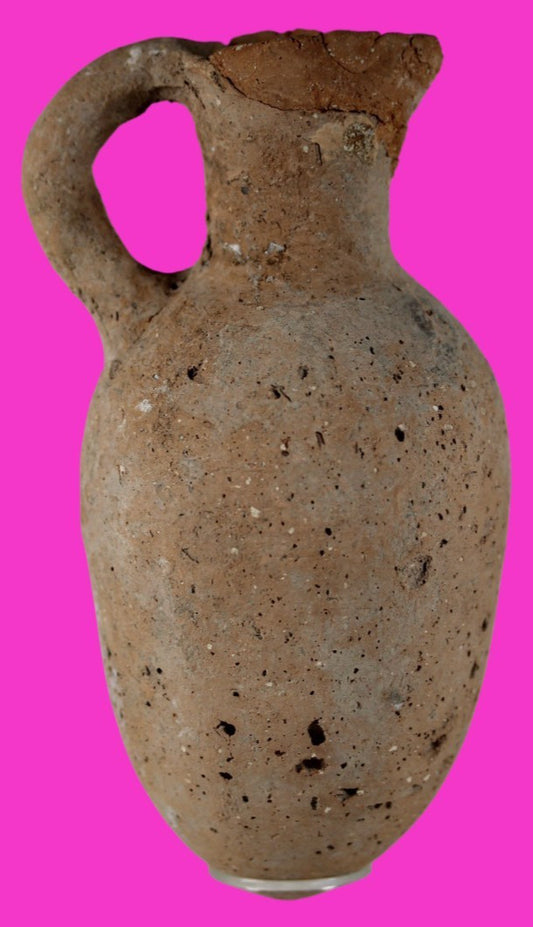 Time of Abraham Holy Land Artifact Ancient 4000 Year Old Jug 2000-1550 BC COA 45