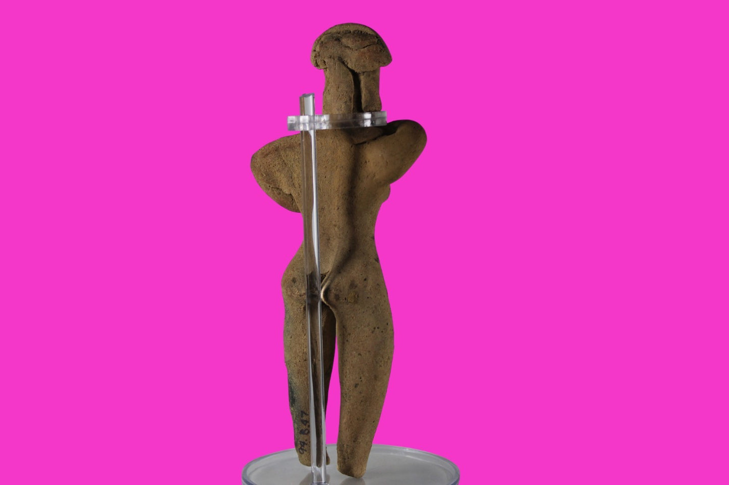 Pre Columbian Artifact 7 Inch Tall Shaft Tomb Figure Colima Mexico 100BC COA 283