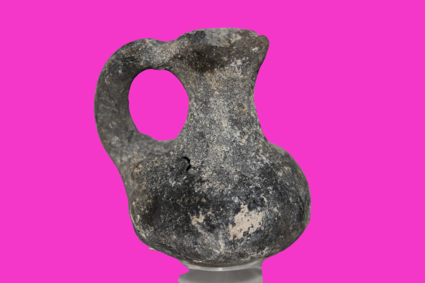 Ancient Holy Land Artifact King David Mini Jugglet Christ Home Land 1000BC COA 2