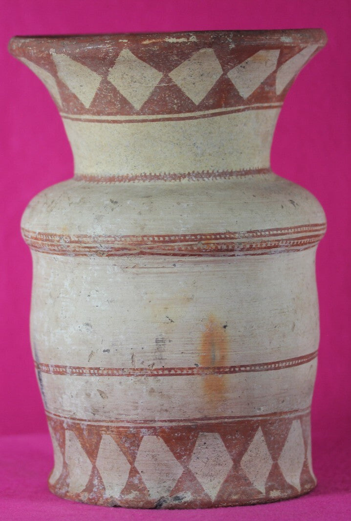 Large Ban Chiang Thailand Artifact Very Rare Pottery Jar 300-200 BC COA T122
