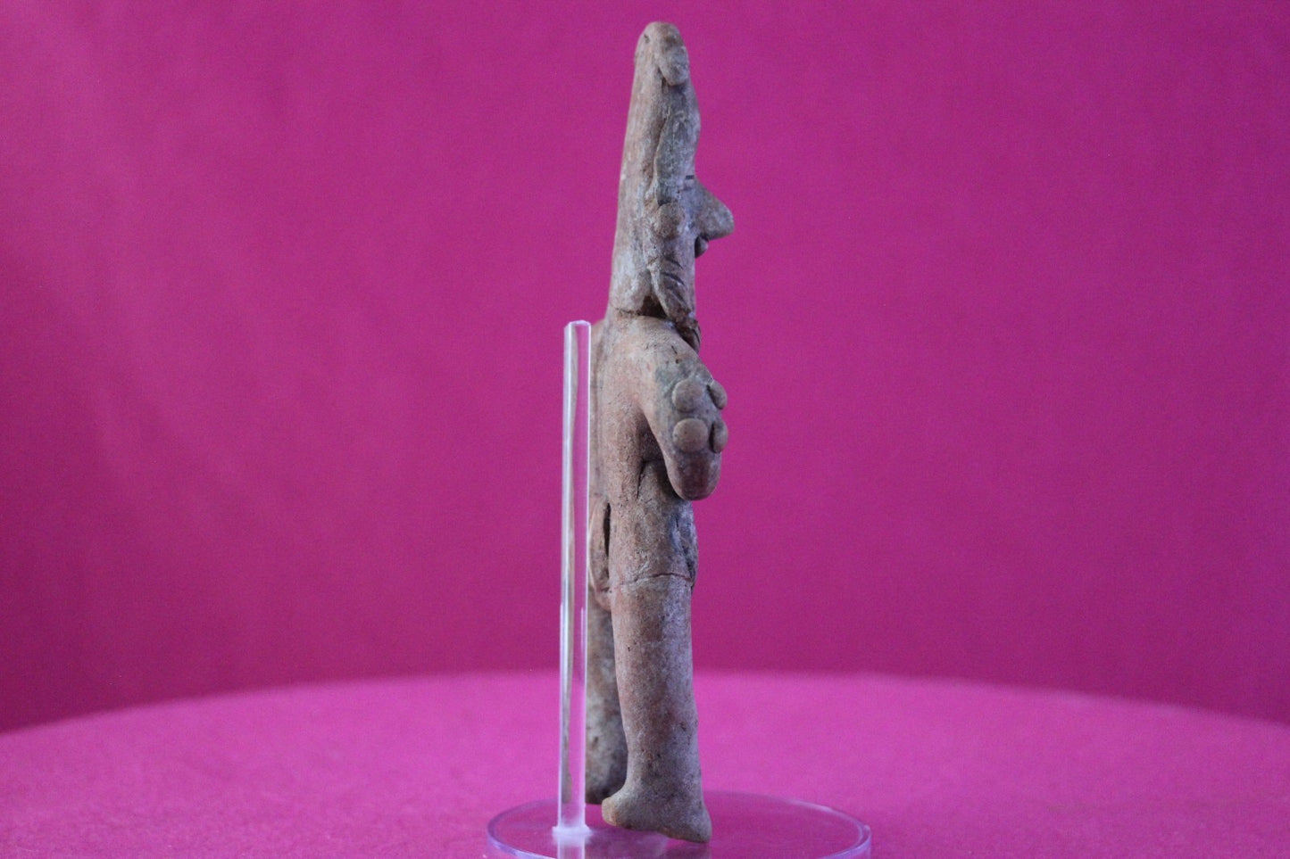 Pre Columbian Authentic Artifact Female Shaman Tomb Figure Colima Mexico COA 199