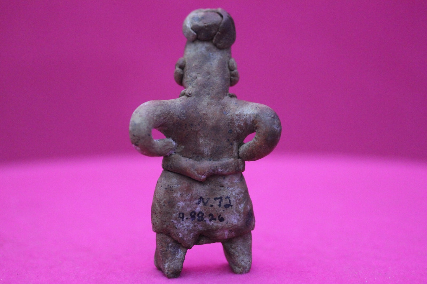 Pre Columbian Artifact Authentic Rare Grandma Tomb Figure Colima Mexico  COA 154