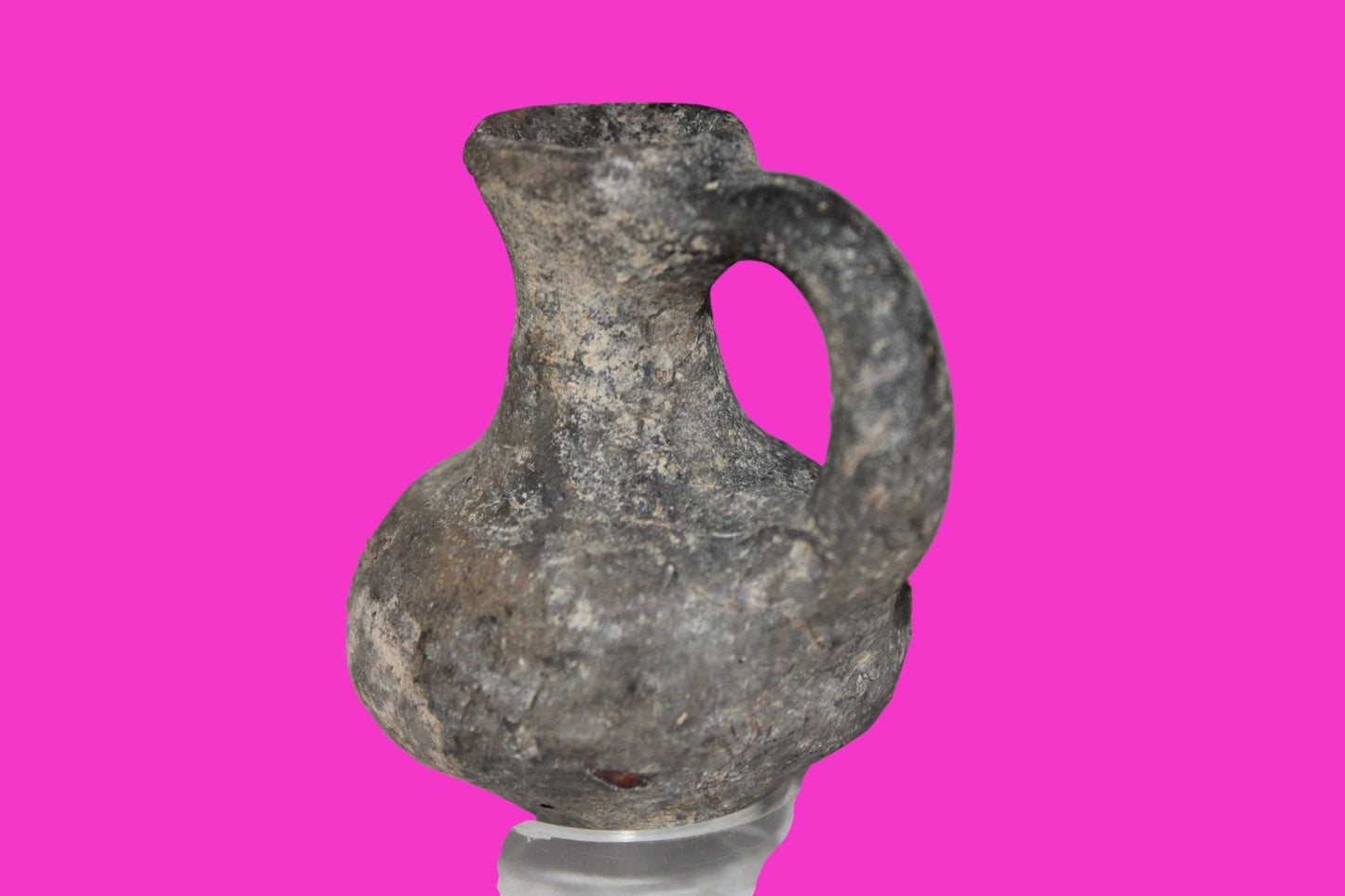 Ancient Holy Land Artifact King David Mini Jugglet Christ Home Land 1000BC COA 2