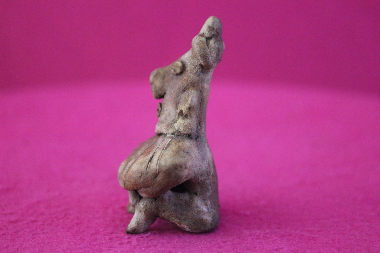 Pre Columbian Authentic Artifact Rare Skirted Tomb Figure Colima Mexico COA 181