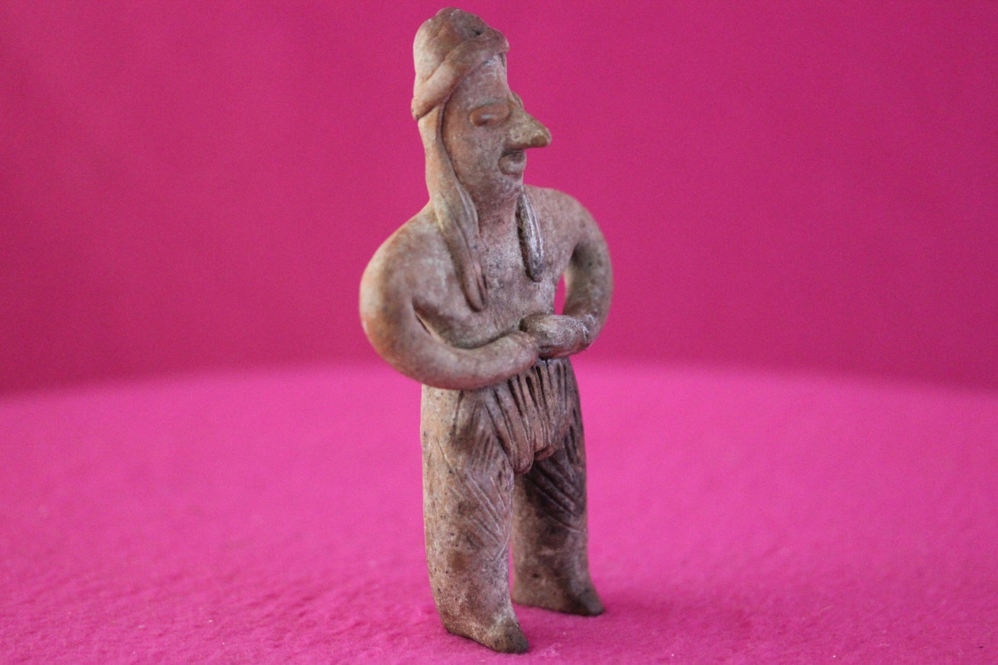 Pre Columbian Artifact Authentic Pretty Lady Tomb Figure Colima Mexico COA 197