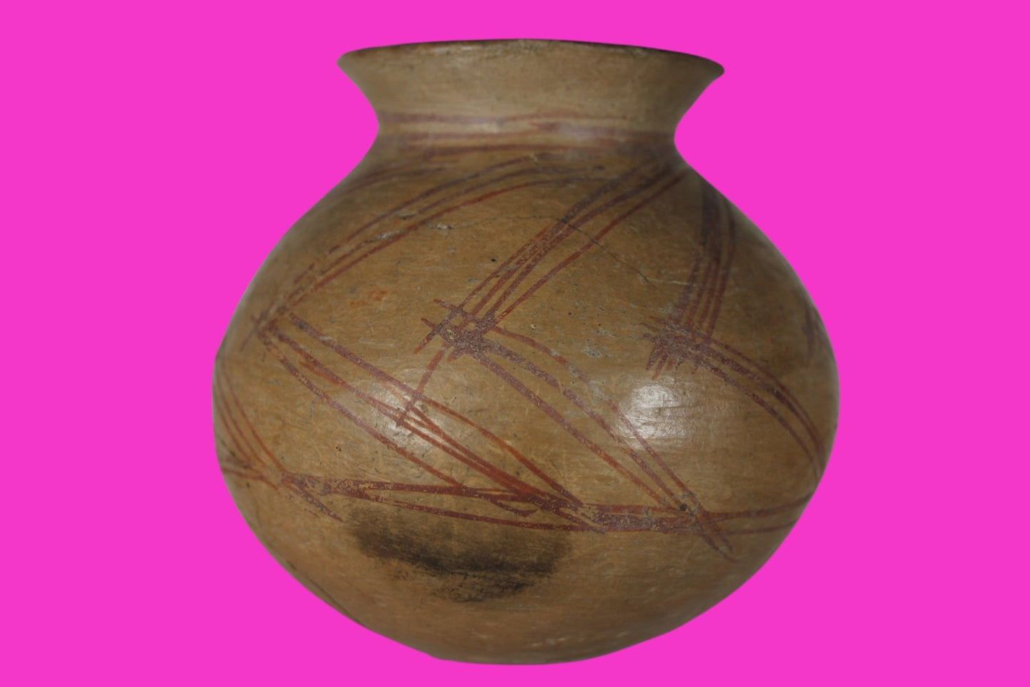Pre Columbian Authentic Artifact Michoacan Large Olla Mexico 100 - 400BC COA J36