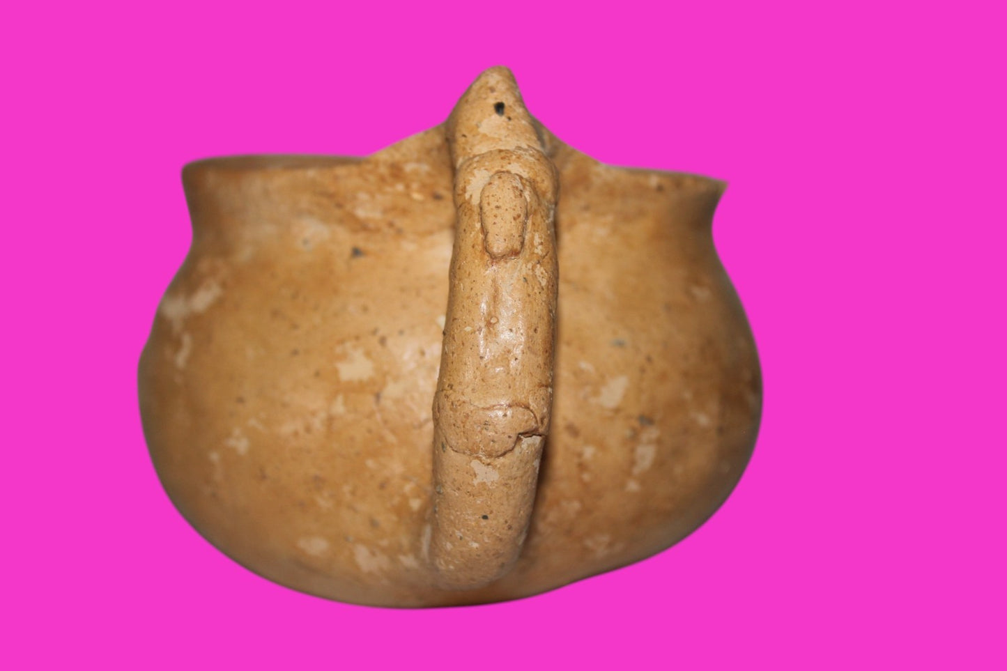 Time of Abraham Holy Land Artifact Ancient 4000 Year Old Cup 2000 BC COA J117