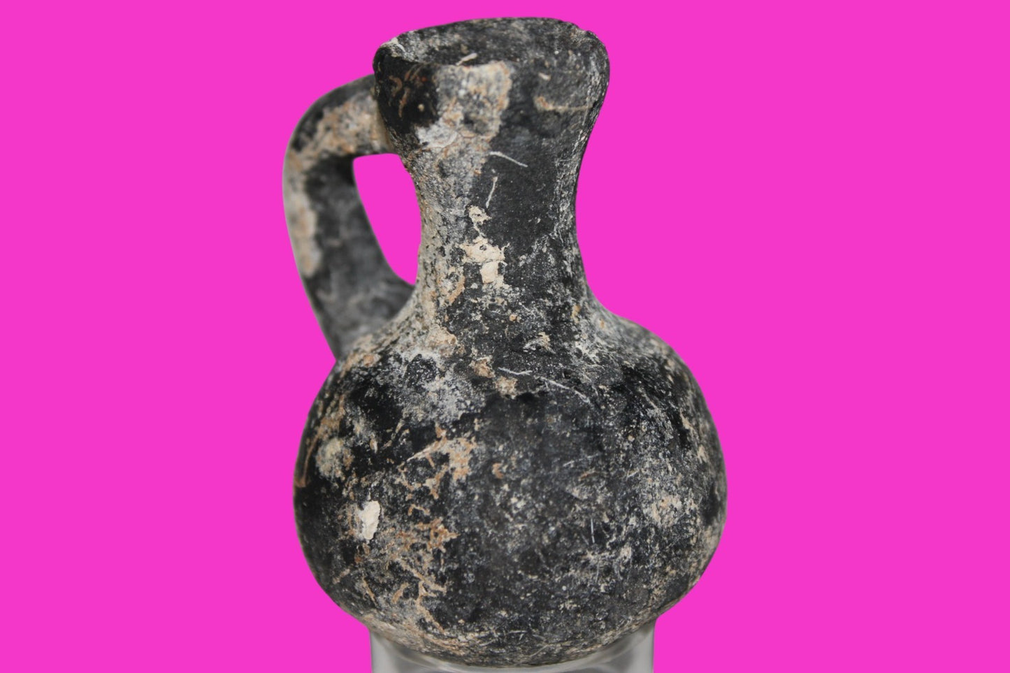 Ancient Holy Land Artifact King David Mini Jugglet Christ Home Land 1000BC COA 3