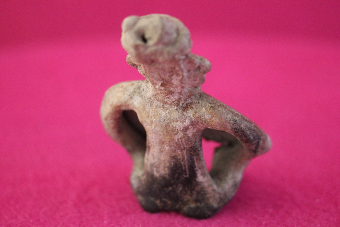 Pre Columbian Authentic Artifact Rare Skirted Tomb Figure Colima Mexico COA 183
