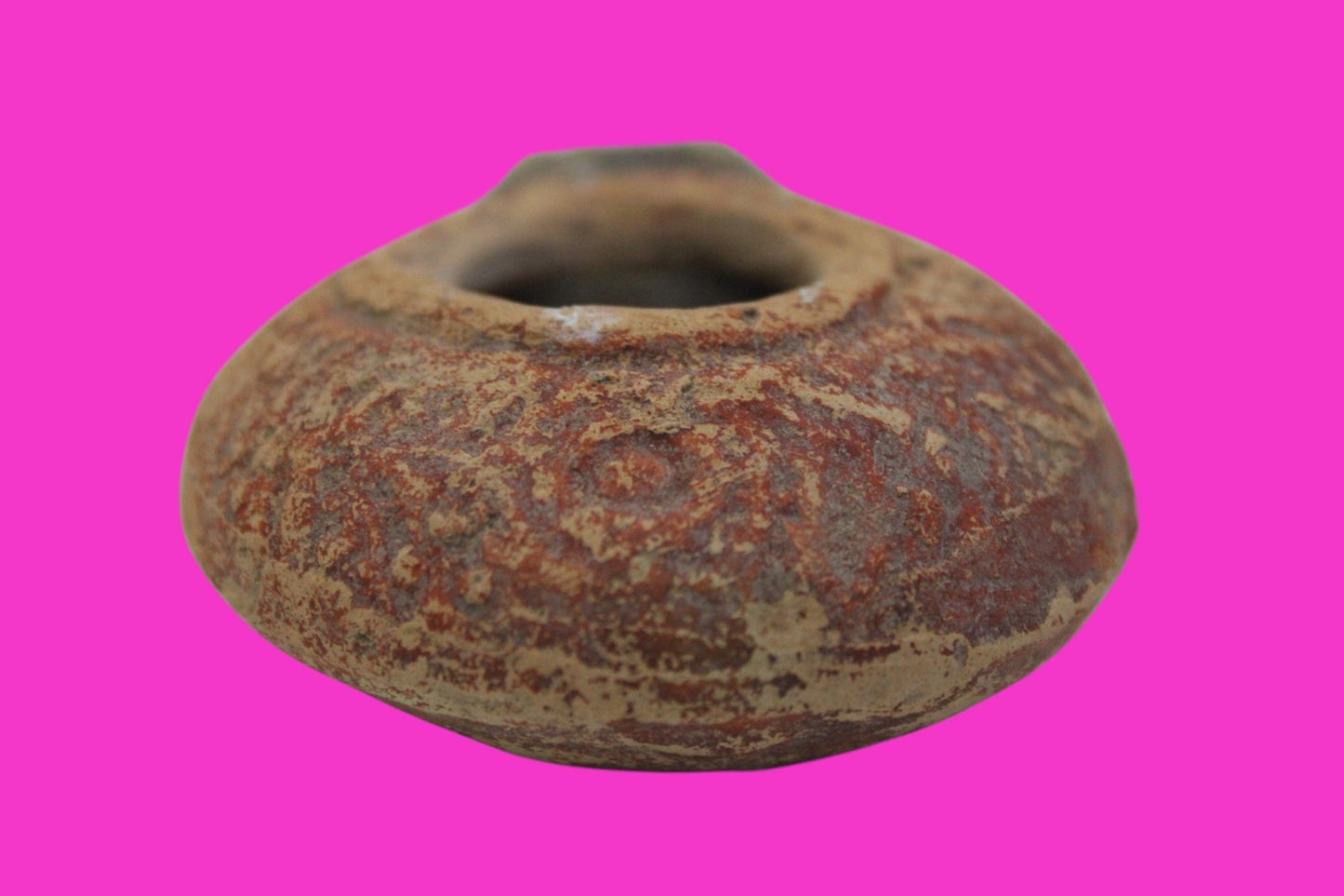 Ancient Holy Land Oil Lamp Artifact From Jesus Christ Home Land 100-500AD COA 59