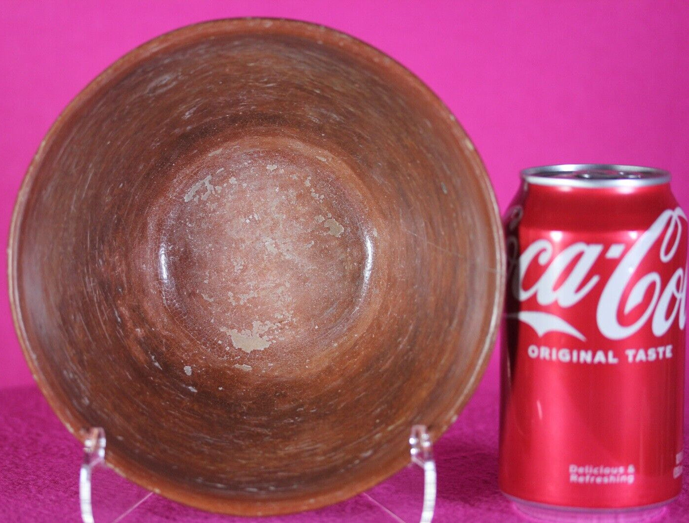 Authentic Pre Columbian Artifact Decorated Bowl Michoacan Arte Primitivo COA T49