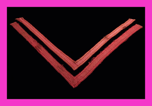 Pre Columbian Artifacts 2 Long Textile Borders Chancay Peru 1000-1250 AD COA 276