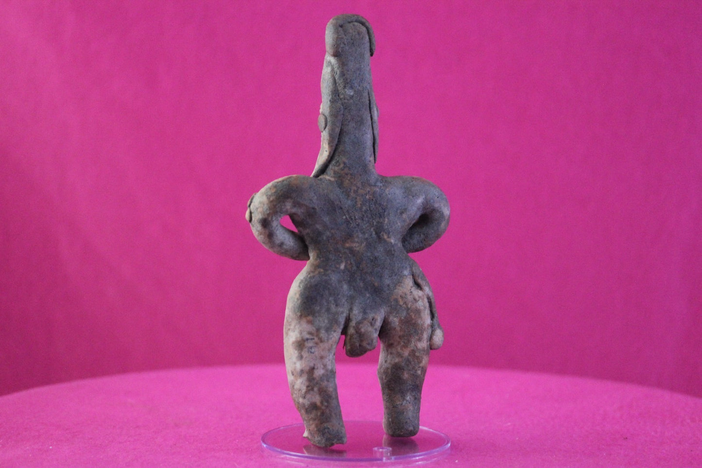 Pre Columbian Authentic Artifact Female Shaman Tomb Figure Colima Mexico COA 198
