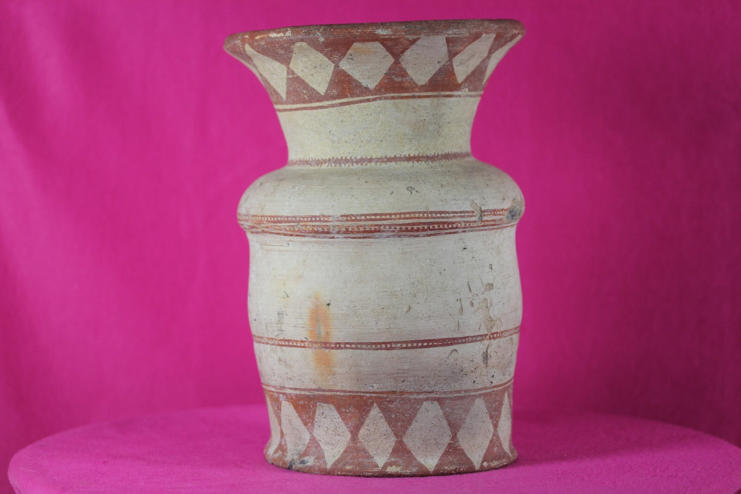 Large Ban Chiang Thailand Artifact Very Rare Pottery Jar 300-200 BC COA T122