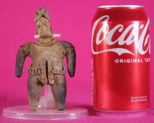 Pre Columbian Artifact Colima Figure Mexico 300BC-300AD ex Primitivo COA J51