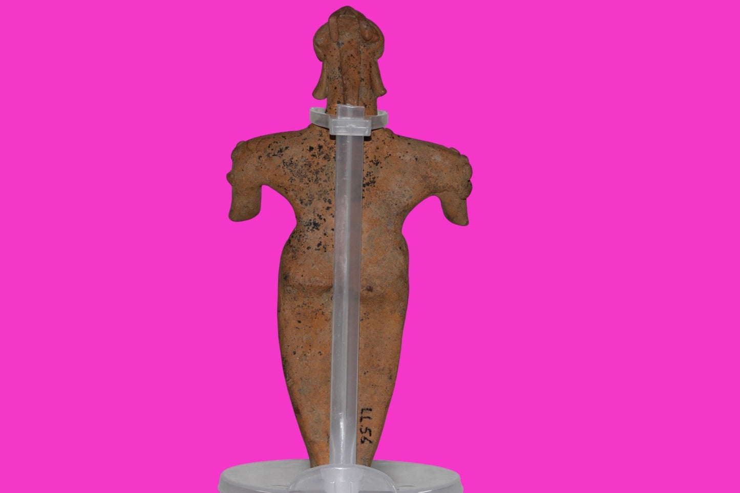 Pre Columbian Artifact 7 Inch Shaman Tomb Figure Colima Mexico 100 BC COA 234