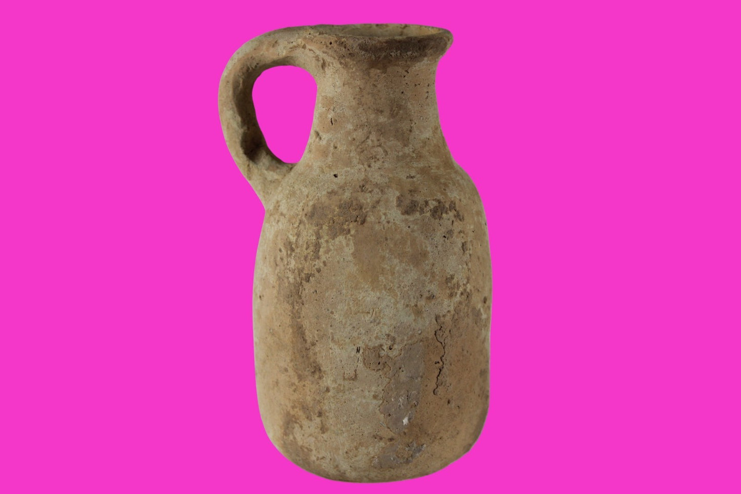 Time of Jesus Christ Ancient Holy Land Artifact Herodian Jug 50BC - 100AD COA 27