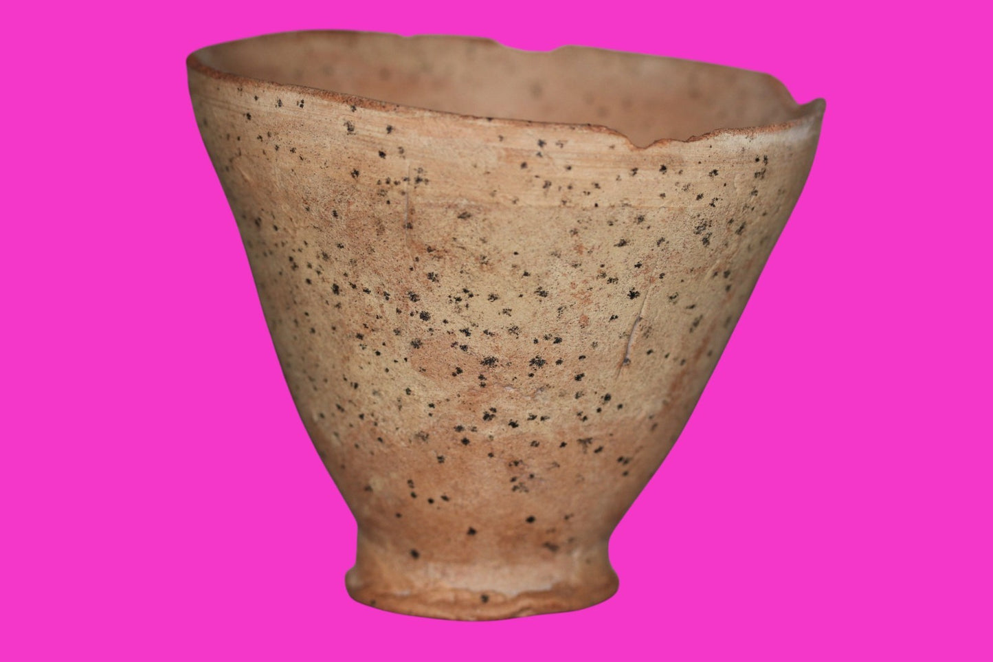 Time of Abraham Holy Land Artifact Ancient 4000 Year Old Cup  2000 BC COA J143