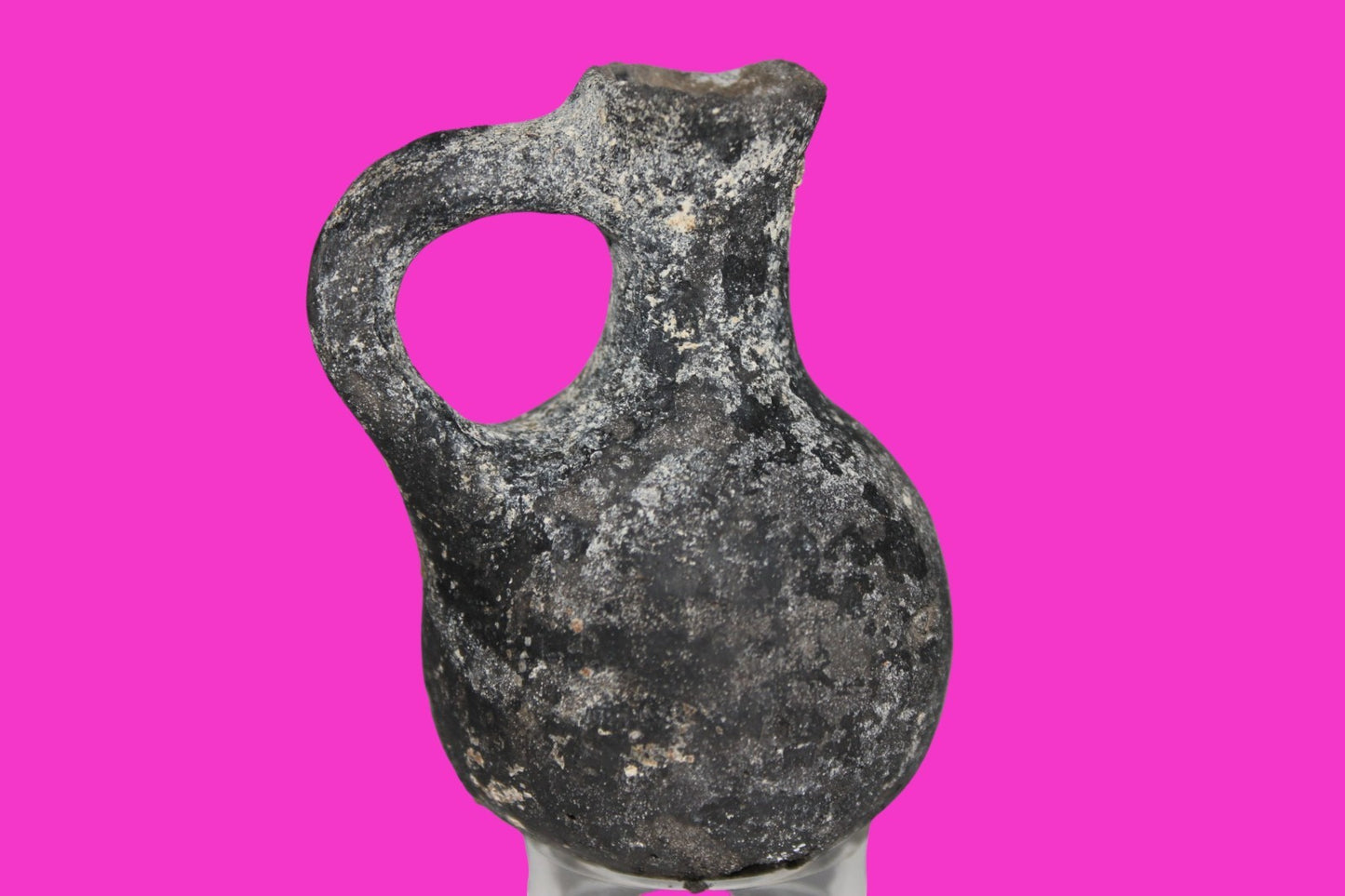 Ancient Holy Land Artifact King David Mini Jugglet Christ Home Land 1000BC COA 4