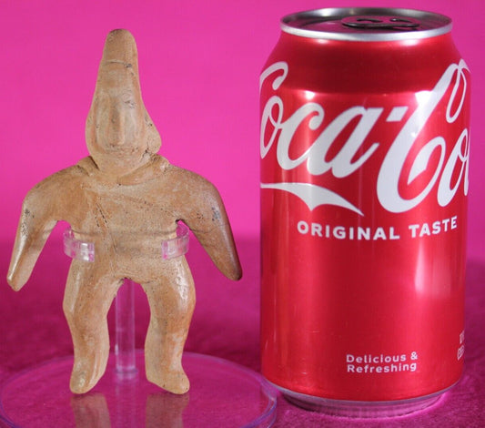 Authentic Pre Columbian Artifact Archaic Tomb Figure Colima Mexico COA T97