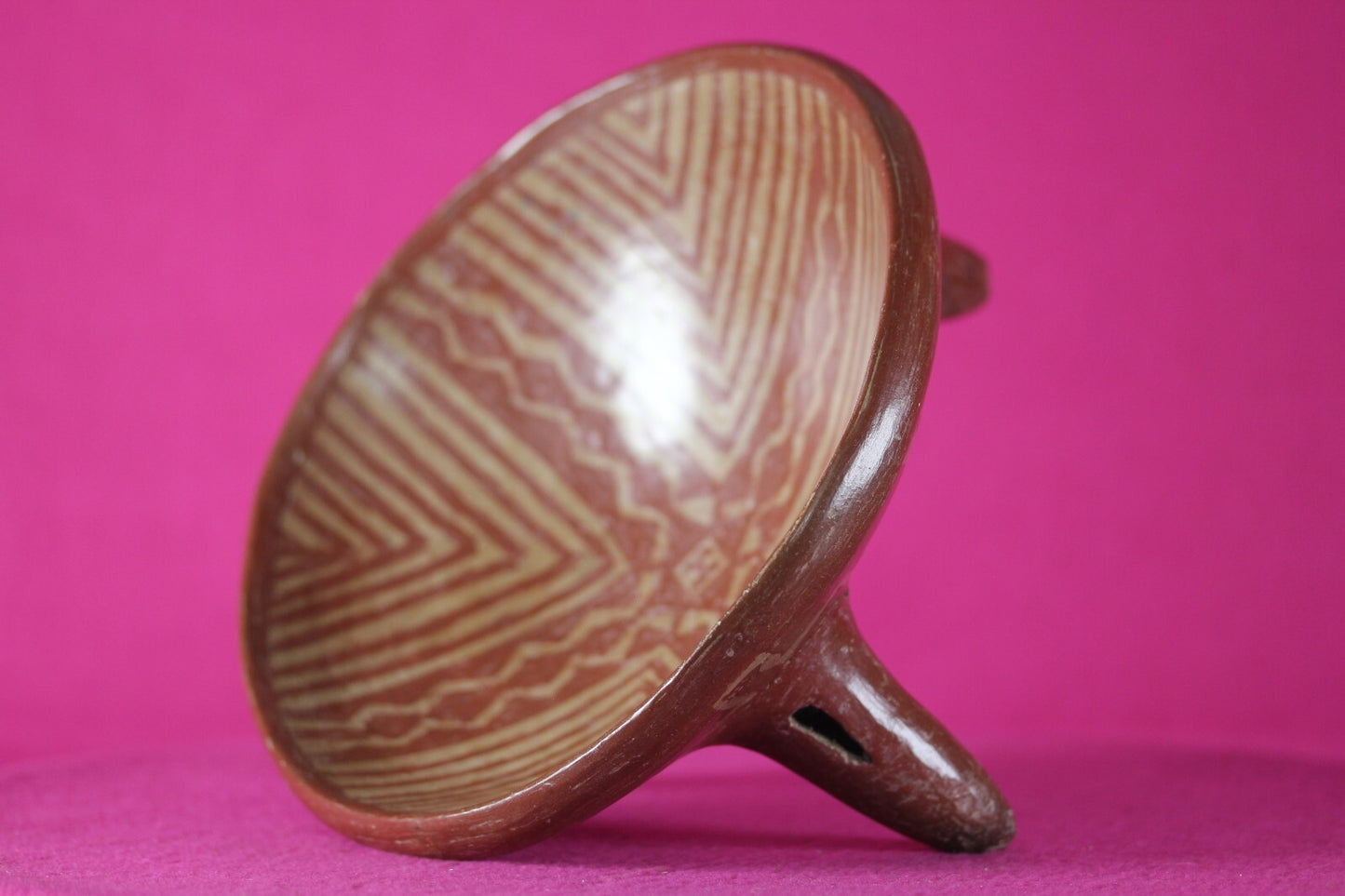 Ex Arte Primitivo Pre Columbian Artifact Chupicuaro Tripod Bowl 400-100 BC J40