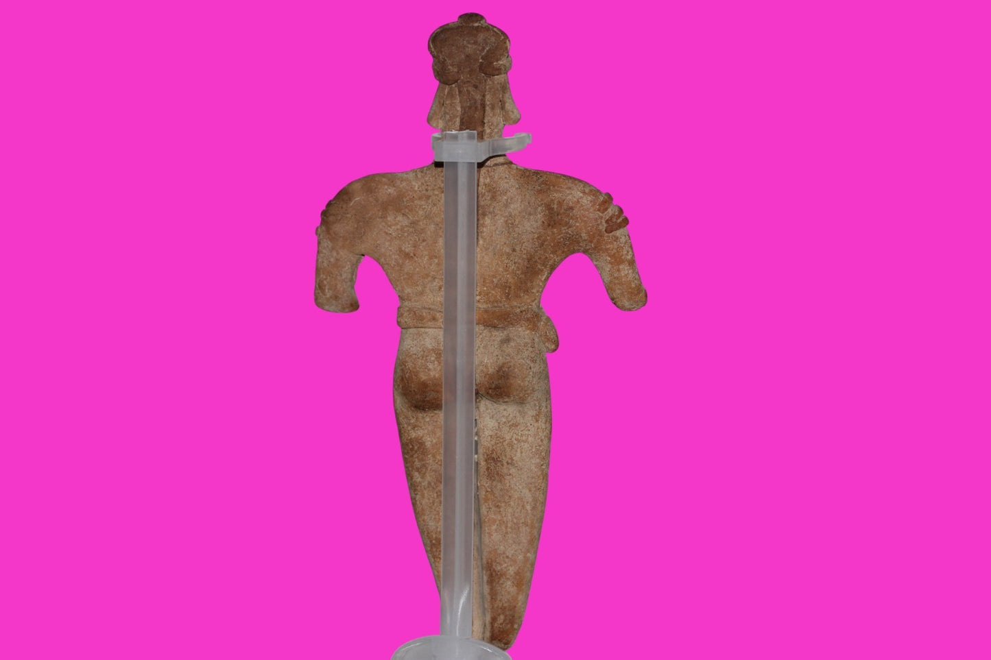 Pre Columbian Artifact Big 8 Inch Shaft Tomb Figure Colima Mexico 100 BC COA 243