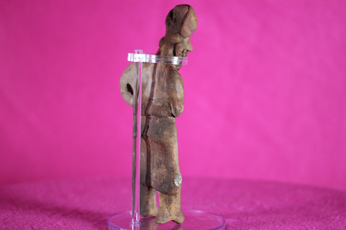 Pre Columbian Authentic Artifact Rare Grandma Tomb Figure Colima Mexico COA 142