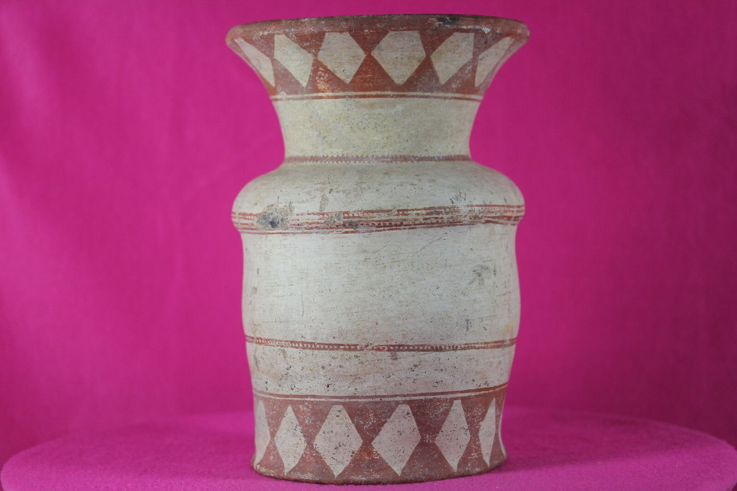 Large Ban Chiang Thailand Artifact Very Rare Pottery Jar 300-200 BC COA T122